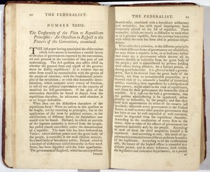 Federalisten, utgitt i 1788 (trykk) av American School