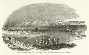 The Great Mound of Koyunjik, på stedet for Nineveh av American School