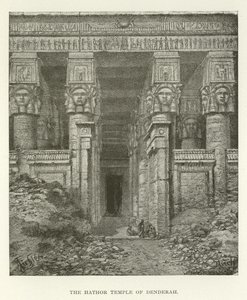 Hathor-tempelet i Denderah av American School
