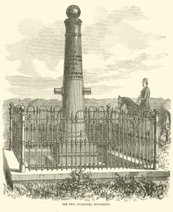 Det nye Vicksburg-monumentet, juli 1863 av American School
