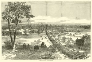 Okkupasjonen av Petersburg, april 1865 av American School