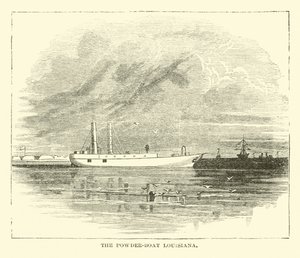 Pulverbåten Louisiana, desember 1864 av American School
