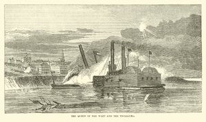 Dronningen av Vesten og Vicksburg, februar 1863 av American School