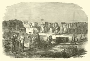 The Siege of Vicksburg, Battery Hickenlooper, juni 1863 av American School