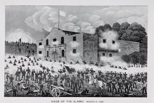 The Siege of the Alamo, 6. mars 1836, fra 