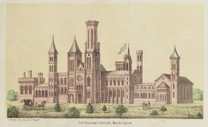 Smithsonian Institute, Washington, utgitt av E. Sachse av American School