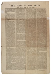 The Voice of the Draft, 21. juli 1863 av American School