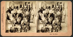 The Wake, ca. 1890 (stereograf) av American School