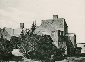The Wentworth Mansion (fotogravyr) av American School