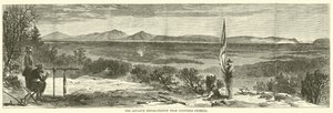 Forhåndssignalstasjonen nær Ringgold, Georgia, mai 1864 av American School