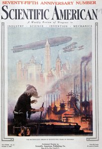 Drømmen ble realisert om 75 år med fremgang - i "" Scientific American"" av 02/10/1920 av American School