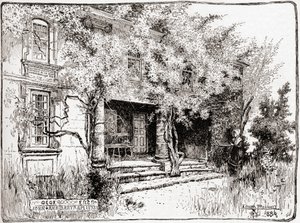 Hjemmet til John Bartram nær Philadelphia, fra 