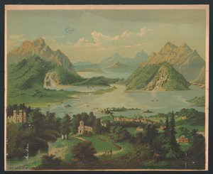The Lakes of Killarney, ca. 1878 (chromolitho) av American School
