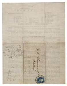 Til kvinnene i New England (rundskriv), ca. 1862-1865 av American School