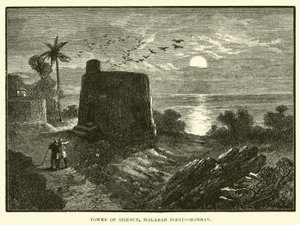 Stillhetens tårn, Malabar Point, Bombay av American School