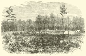 Union jobber på Weldon Road, august 1864 av American School