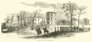 United States Arsenal i Fayetteville, mars 1865 av American School