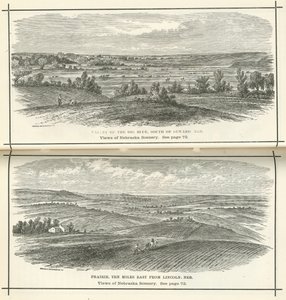 Utsikt over Nebraska Scenery av American School
