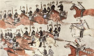Slaget ved Little Bighorn, Montana, USA, 25.–26. juni 1876 c1900