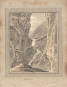 Visning i England, Skottland og Wales: Gordale Scar av Amos Green
