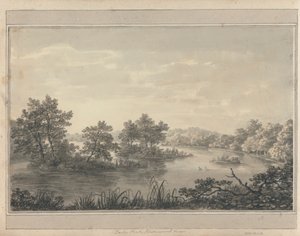 Utsikt i England, Skottland og Wales: Darley Pond, Buttercoomb Moor av Amos Green
