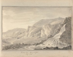 Utsikt i England, Skottland og Wales: Ventnor Cove, Isle of Wight, juli 1804
