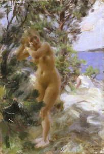 Etter badet av Anders Leonard Zorn