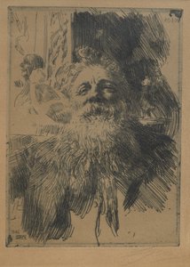 Auguste Rodin av Anders Leonard Zorn
