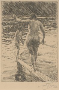 Balansere av Anders Leonard Zorn
