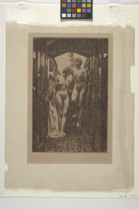 Le Cabine (etsing) av Anders Leonard Zorn