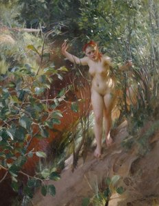 Rød sand av Anders Leonard Zorn
