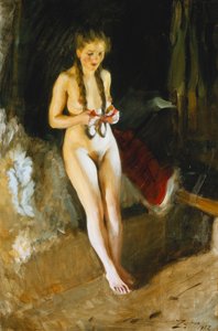 Signe, 1912 av Anders Leonard Zorn
