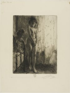 Et mørkt hjørne av Anders Leonard Zorn