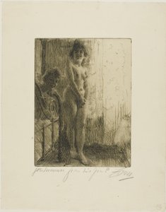 Et mørkt hjørne av Anders Leonard Zorn