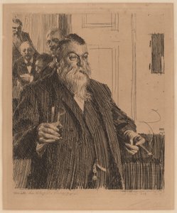 Toast II av Anders Leonard Zorn