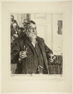 En Toast II av Anders Leonard Zorn