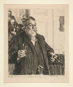 En Toast II av Anders Leonard Zorn
