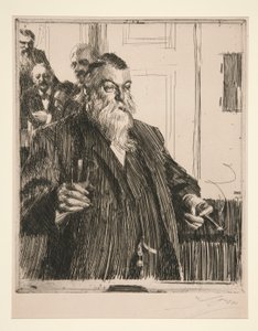 En Toast II av Anders Leonard Zorn