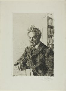 August Strindberg av Anders Leonard Zorn
