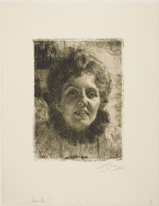 Aurore (fru Aurore Klintberg, født Oxenstierna, leder) av Anders Zorn