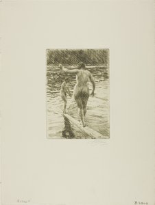 Balansere av Anders Leonard Zorn