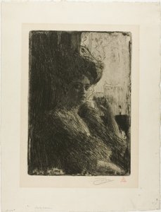 Betty Nansen av Anders Leonard Zorn