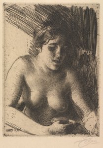 Bryst av Anders Leonard Zorn