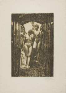 Hytte av Anders Leonard Zorn