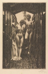 Hytte av Anders Leonard Zorn