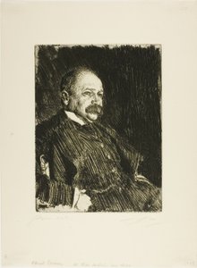 Oberst Lamont III (byste) av Anders Leonard Zorn