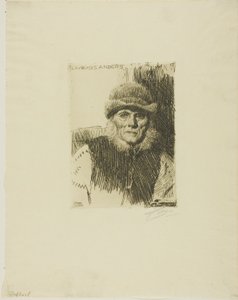 Dalecarlian Peasant (Lavards Anders) av Anders Leonard Zorn