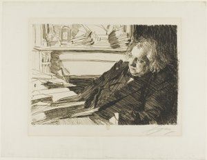 Ernest Renan av Anders Leonard Zorn