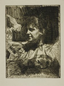Gerda Hagborg I ("Å behage") av Anders Leonard Zorn