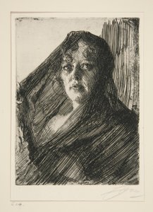 Gerda Lundequist av Anders Leonard Zorn